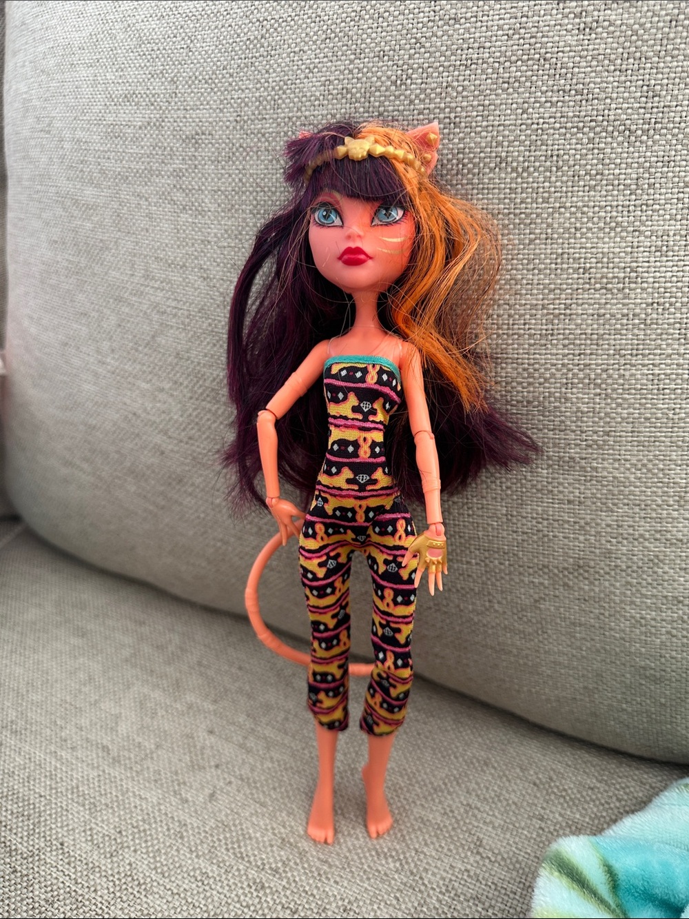 Monster High Freaky Fusion Cleolei Doll
